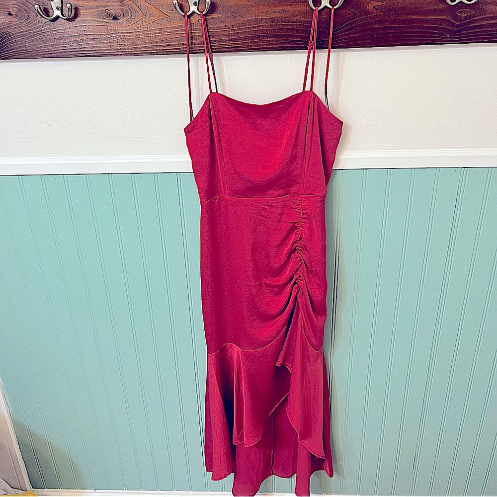 Express Size XS Spaghetti Strap MIDI Dress